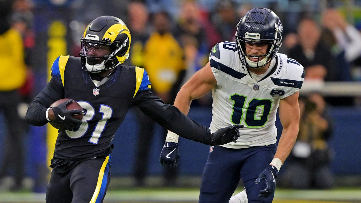 Cooper Kupp fumbles away Seahawks' hopes of halftime lead vs. Rams