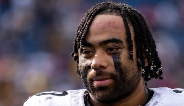 Pittsburgh Steelers running back Jaylen Warren