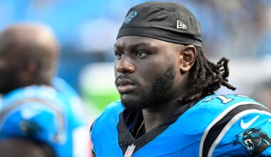 Carolina Panthers rule out Ickey Ekwonu, 6 others against Tampa Bay Buccaneers