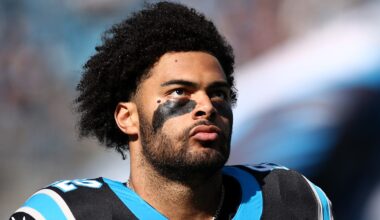 Carolina Panthers tight end Tommy Tremble