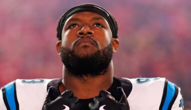 Carolina Panthers outside linebacker D.J. Wonnum