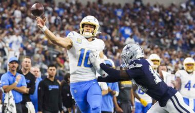 Chargers surge into top 10 of power rankings with offensive explosion