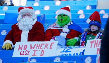 3 items on Buffalo Bills' Christmas wish list, including a streak extended
