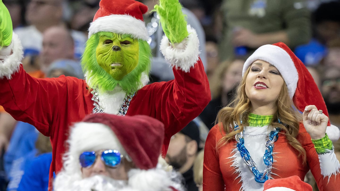12 Days of Detroit Lions Christmas