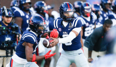Inside Ole Miss Football's Pursuit to Retain Trinidad Chambliss and Kewan Lacy