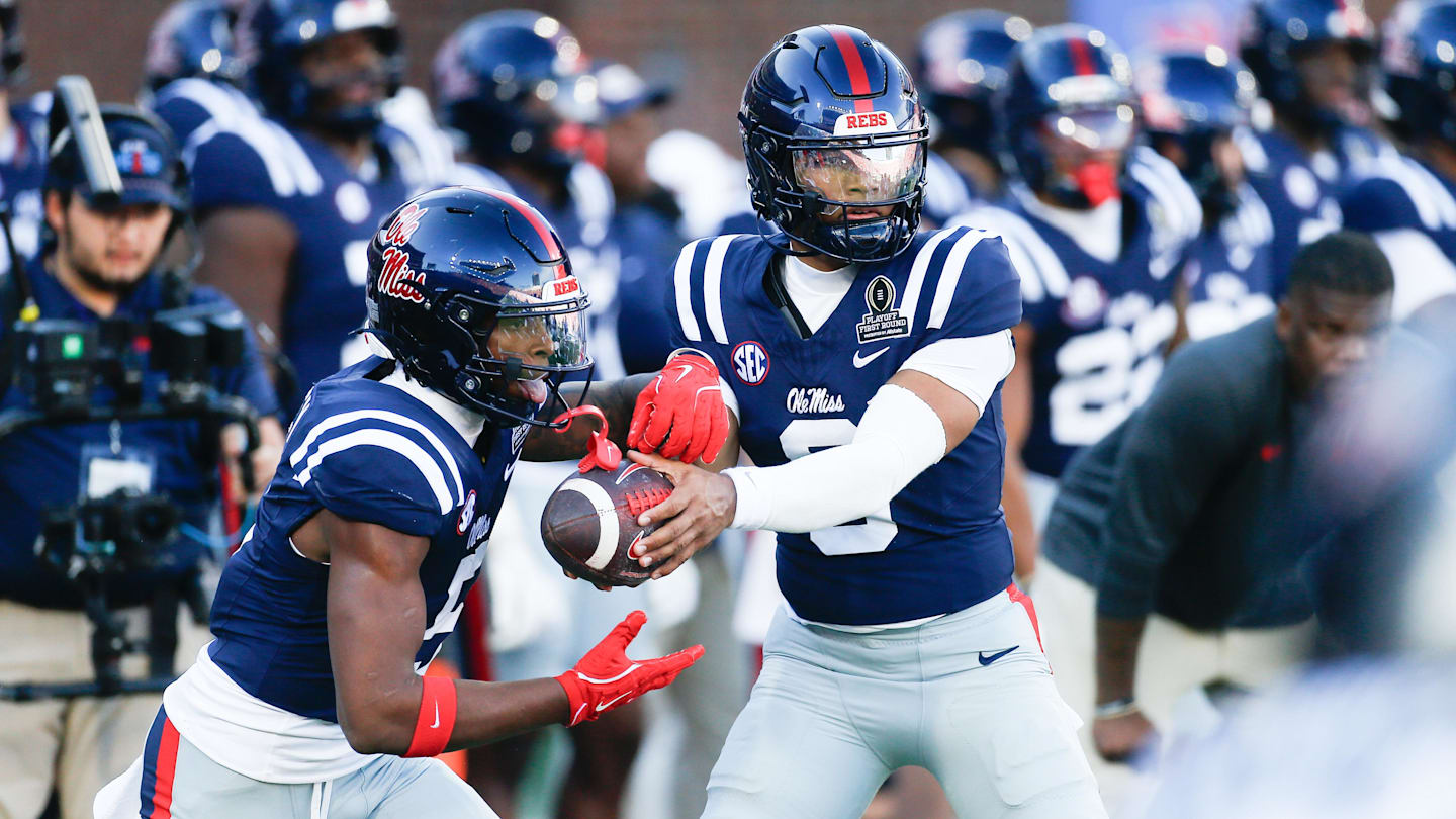 Inside Ole Miss Football's Pursuit to Retain Trinidad Chambliss and Kewan Lacy