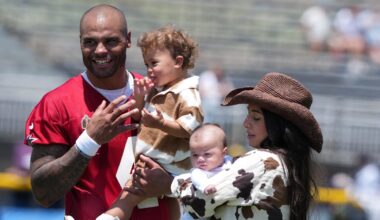 Dak Prescott's fiancée Sarah Jane drops Cowboys QB's government name in Christmas pics