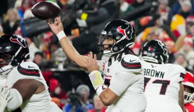 Texans Rule Out Starting OT for Chargers Game