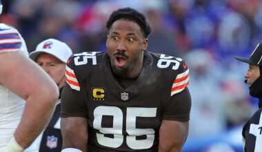 Steelers Legend James Harrison Makes Myles Garrett Guarantee