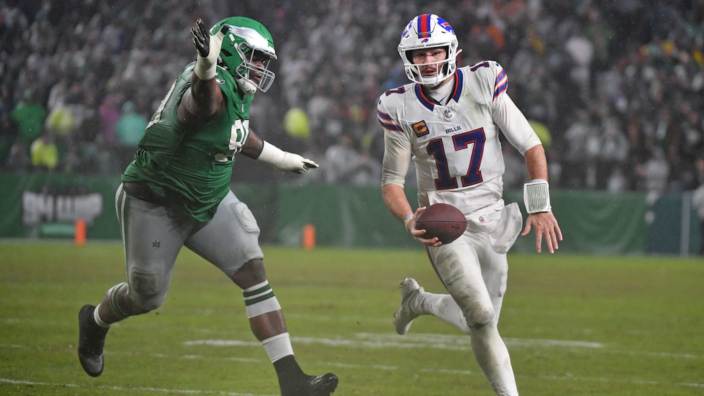 Josh Allen set to join elite QB company with win over Eagles