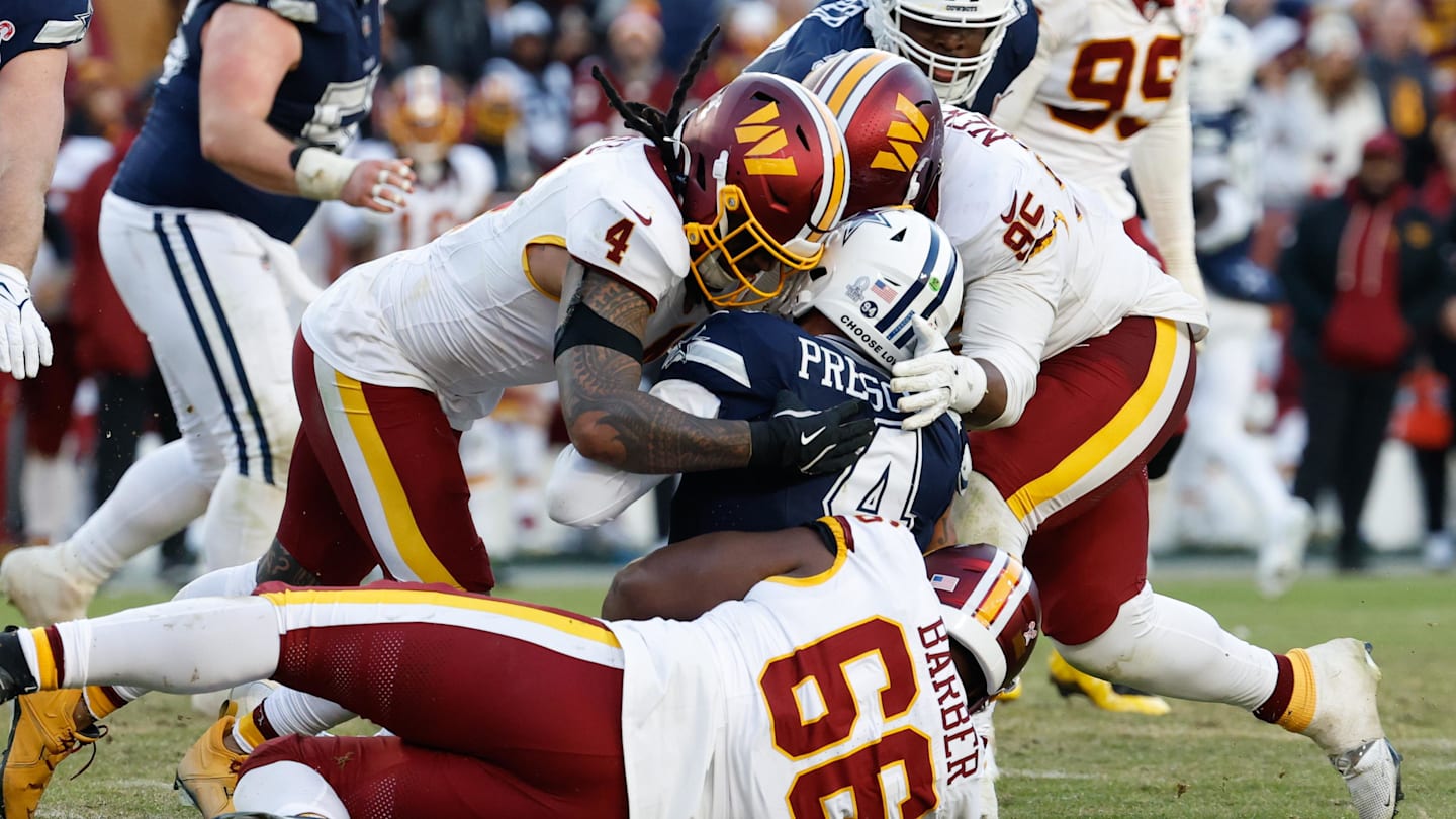 Commanders physicality likened to 'heavyweight title fight'