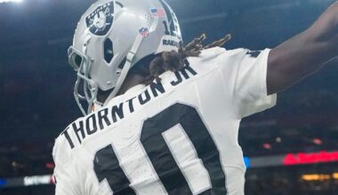 The Next Steps for Raiders' Rookie WR Dont'e Thornton Jr.