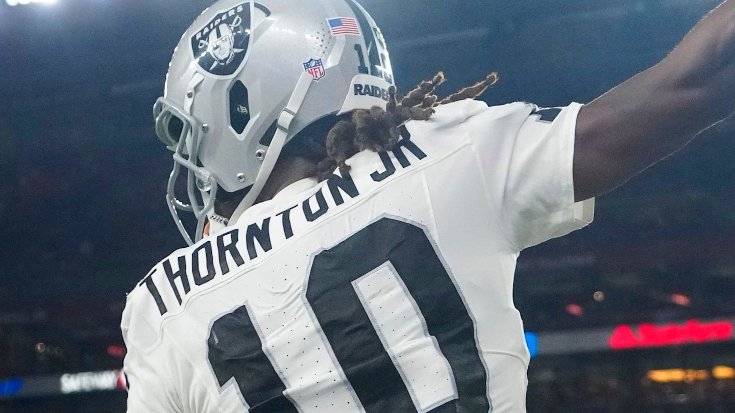 The Next Steps for Raiders' Rookie WR Dont'e Thornton Jr.