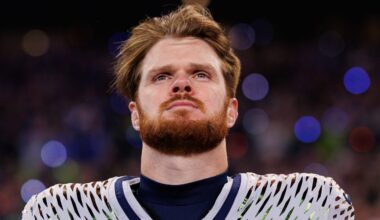 Former Carolina Panthers quarterback Sam Darnold