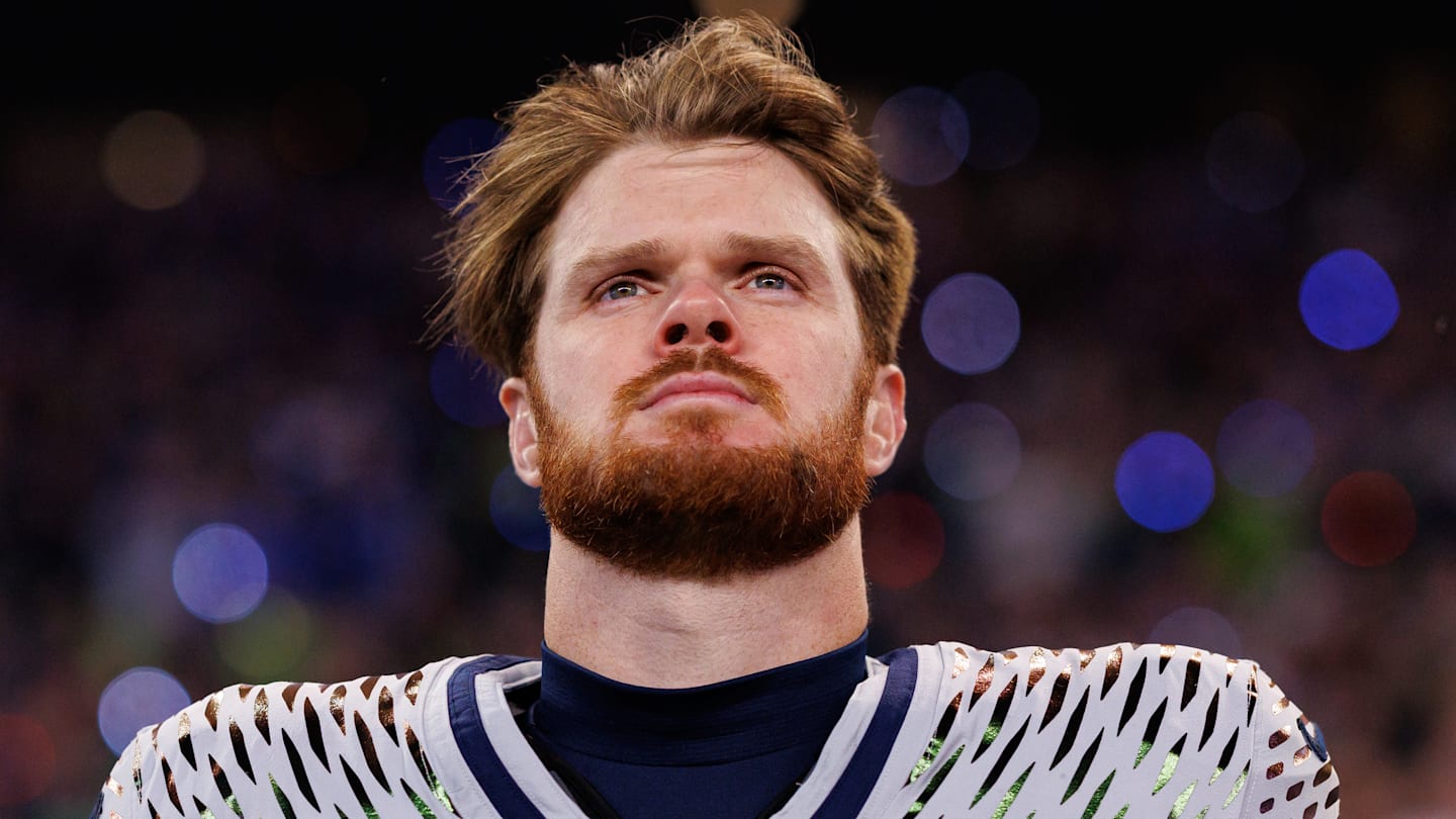 Former Carolina Panthers quarterback Sam Darnold