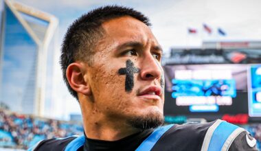 Carolina Panthers  wide receiver Tetairoa McMillan