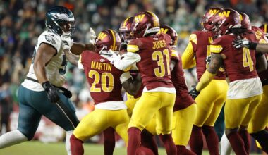 NFL Announces Punishment After Eagles, Commanders Incident