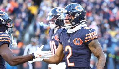 Two huge names hit Bears' injury report hours before game vs 49ers