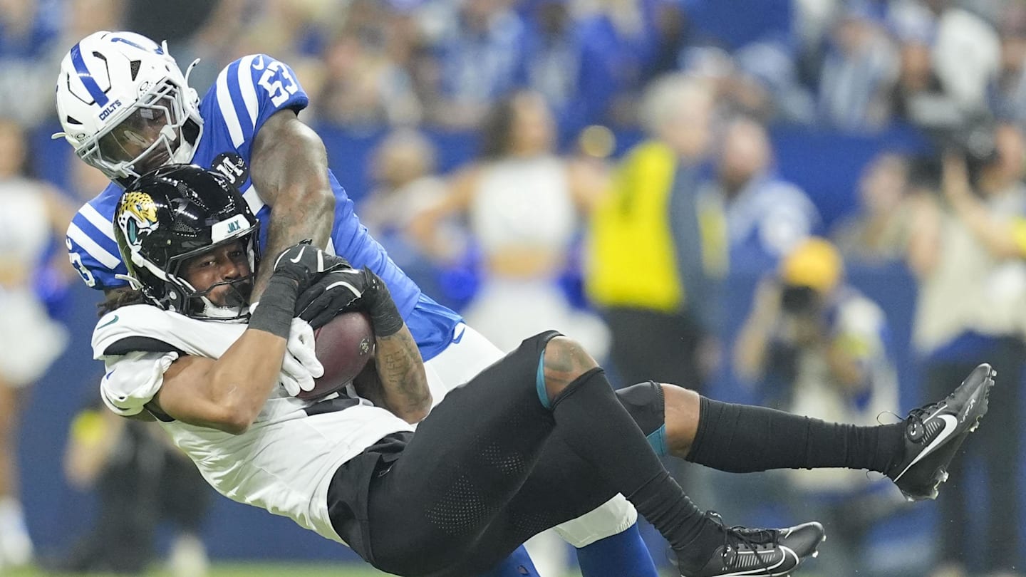 Colts' Germaine Pratt Robs Jaguars of Go-Ahead Touchdown