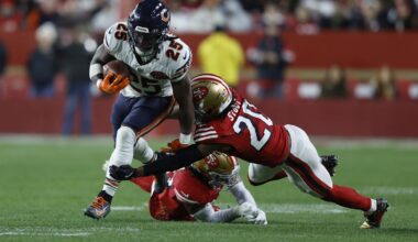 Surprise play calls Ben Johnson regrets from Bears' loss to 49ers