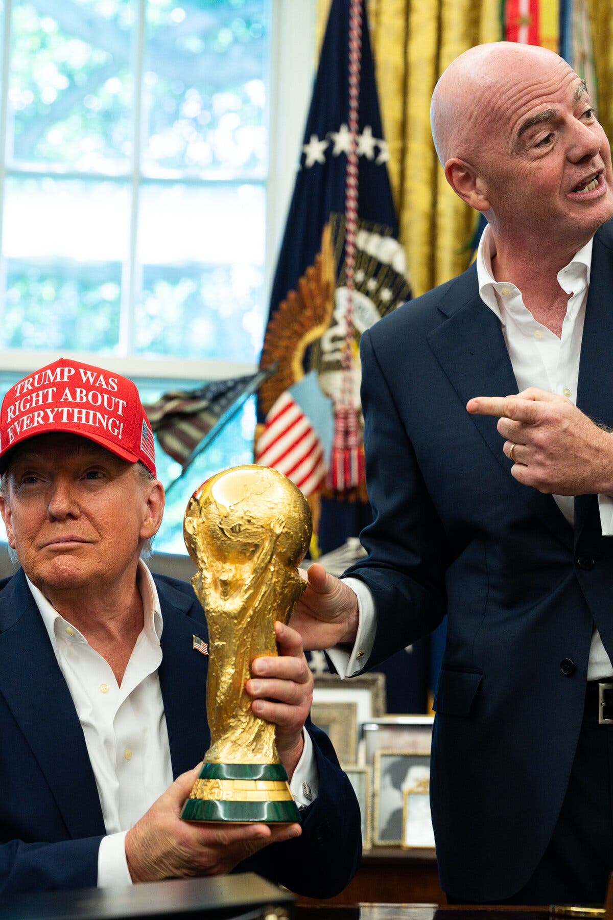 FIFA President Awards Trump With Soccer Body’s First Peace Prize
