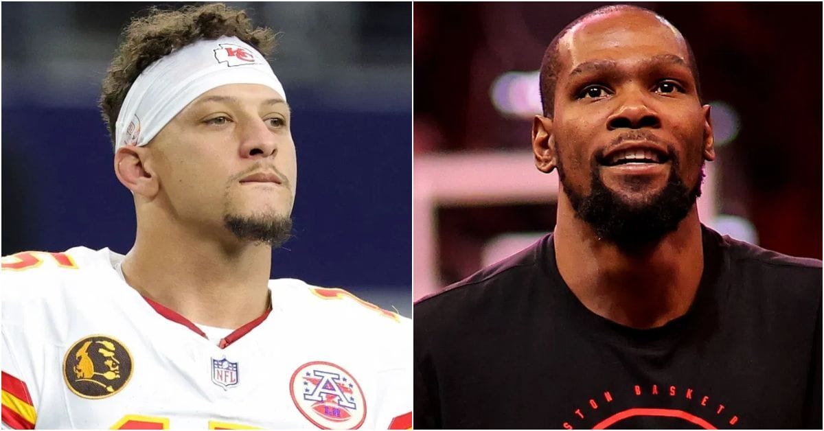 Kevin Durant makes his feelings known about Patrick Mahomes while brushing off growing doubt around Chiefs