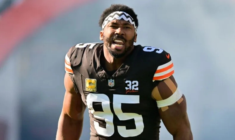 Cleveland Browns Pittsburgh Steelers Myles Garrett DPOY