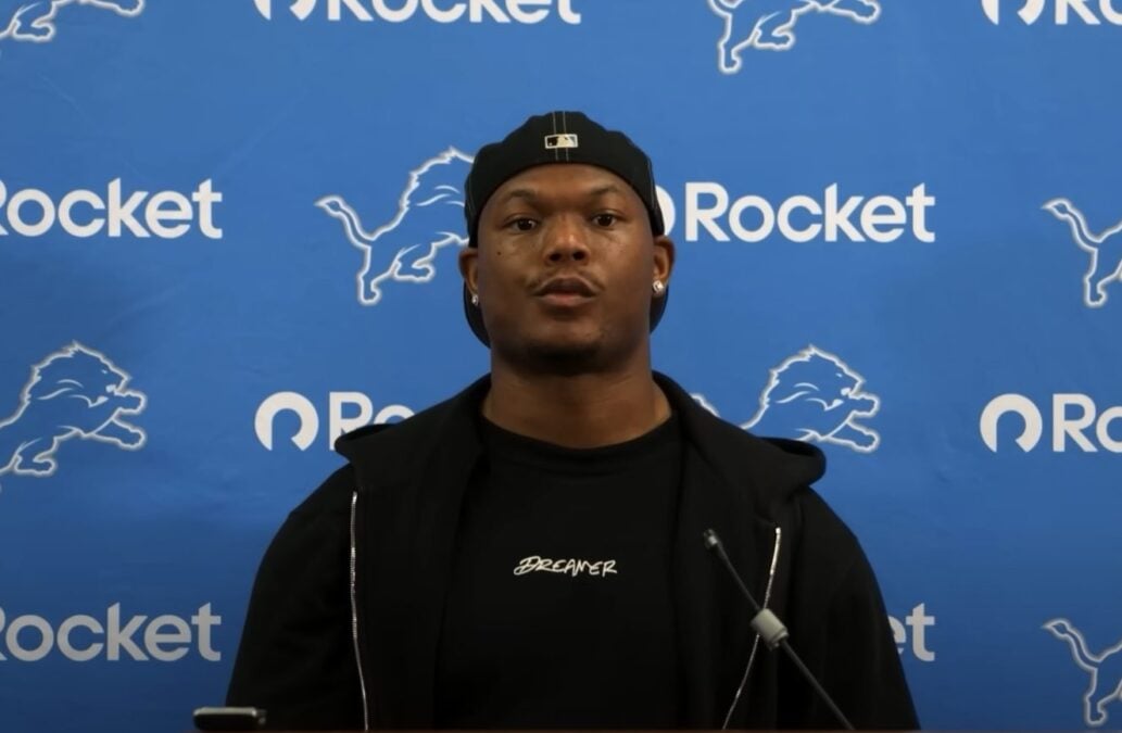 David Montgomery Joker Celebration David Montgomery Thanks Bengals David Montgomery reduced role with Detroit Lions