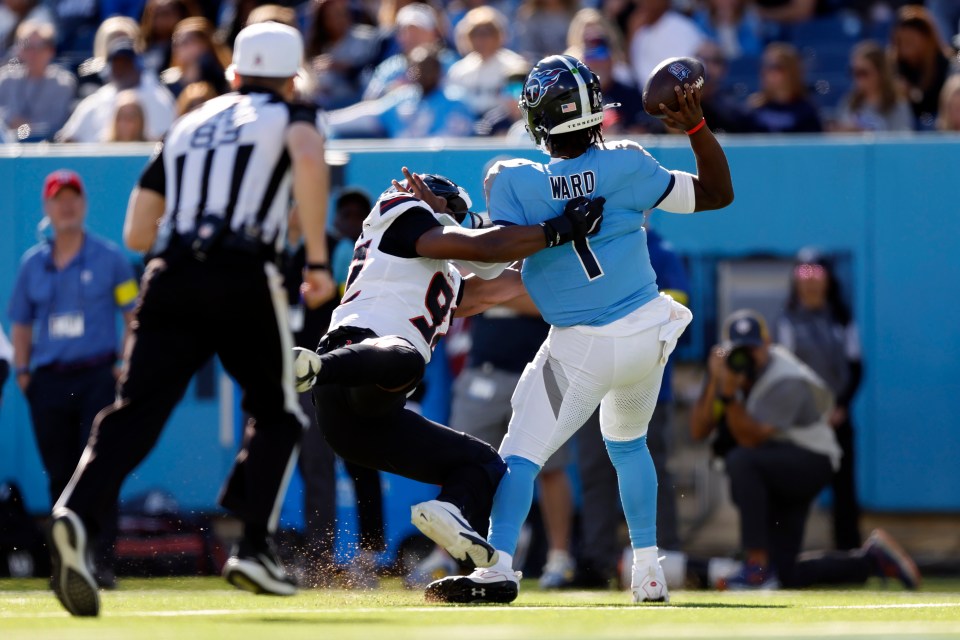 The NFL has been a steep learning curve for Ward