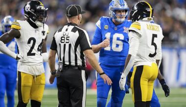 The Detroit Lions were left furious after a contentious penalty call ruled out a game-winning touchdown against the Pittsburgh Steelers on Sunday evening