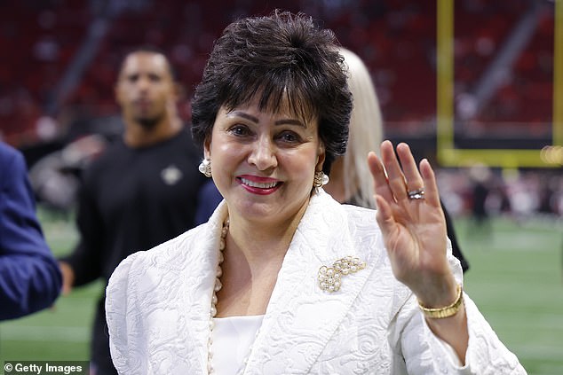 Gayle Benson, 78, is the owner of both the New Orleans Saints and the Pelicans