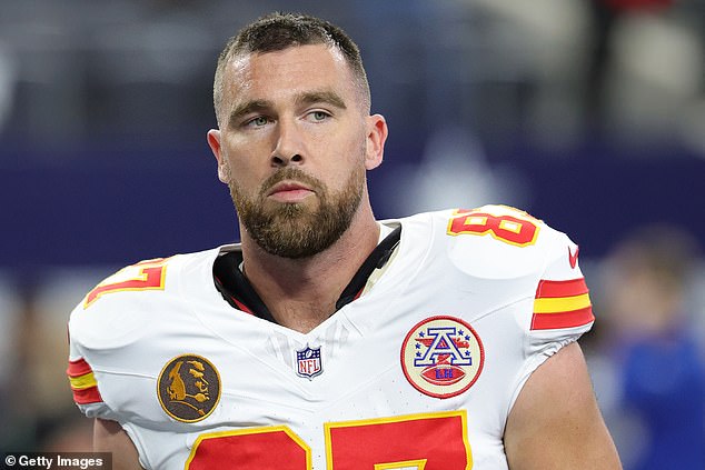 There are fears that Travis Kelce could be set to play his final ever game at Arrowhead Stadium
