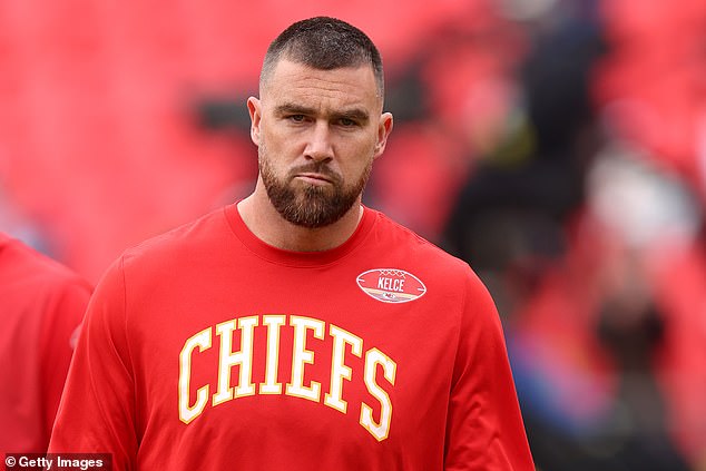 Across 15 games this season, Kelce has hauled in 803 yards and five touchdowns