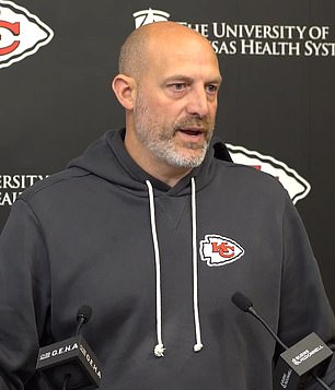 Chiefs offensive coordinator Matt Nagy