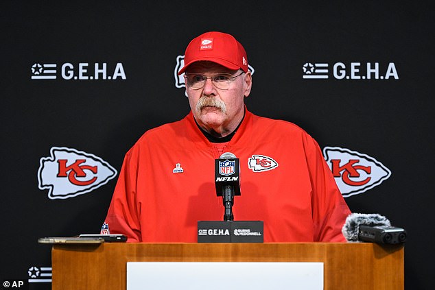 Head coach Andy Reid labelled Kelce a 'phenomenal person' when reflecting on his career