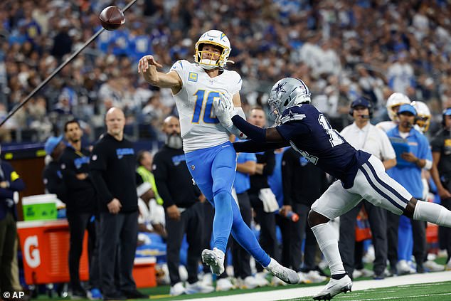 The Cowboys suffered a 34-17 defeat to Los Angeles that saw them slump to 6-8-1