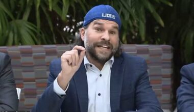 Lions fan Ryan Kennedy denied using racial slurs in his altercation with DK Metcalf