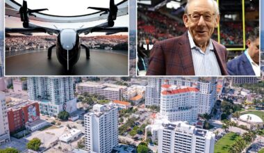 Billionaire Stephen Ross backs $200 flying taxi rides to beat Miami traffic hell