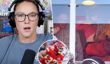 Kylie Kelce details watching Travis' devastating Chiefs game with Taylor Swift that crushed Super Bowl fate