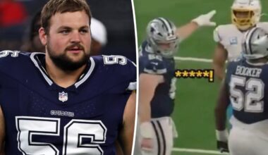 Cowboys' Cooper Beebe blasts Chargers for social media video