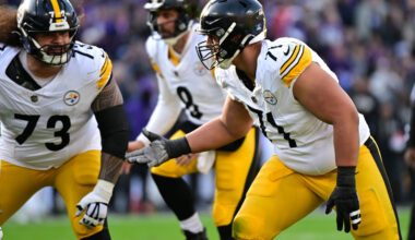 Steelers Rule Out Starting Offensive Lineman vs. Dolphins