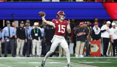 Alabama quarterback Ty Simpson.