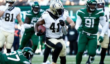 New Orleans Saints and New York Jets NFL Week 16 opening odds
