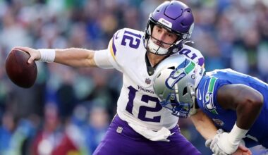 Vikings fall to 4-8 after 26-0 loss at Seattle, Max Brosmer throws 4 INTs