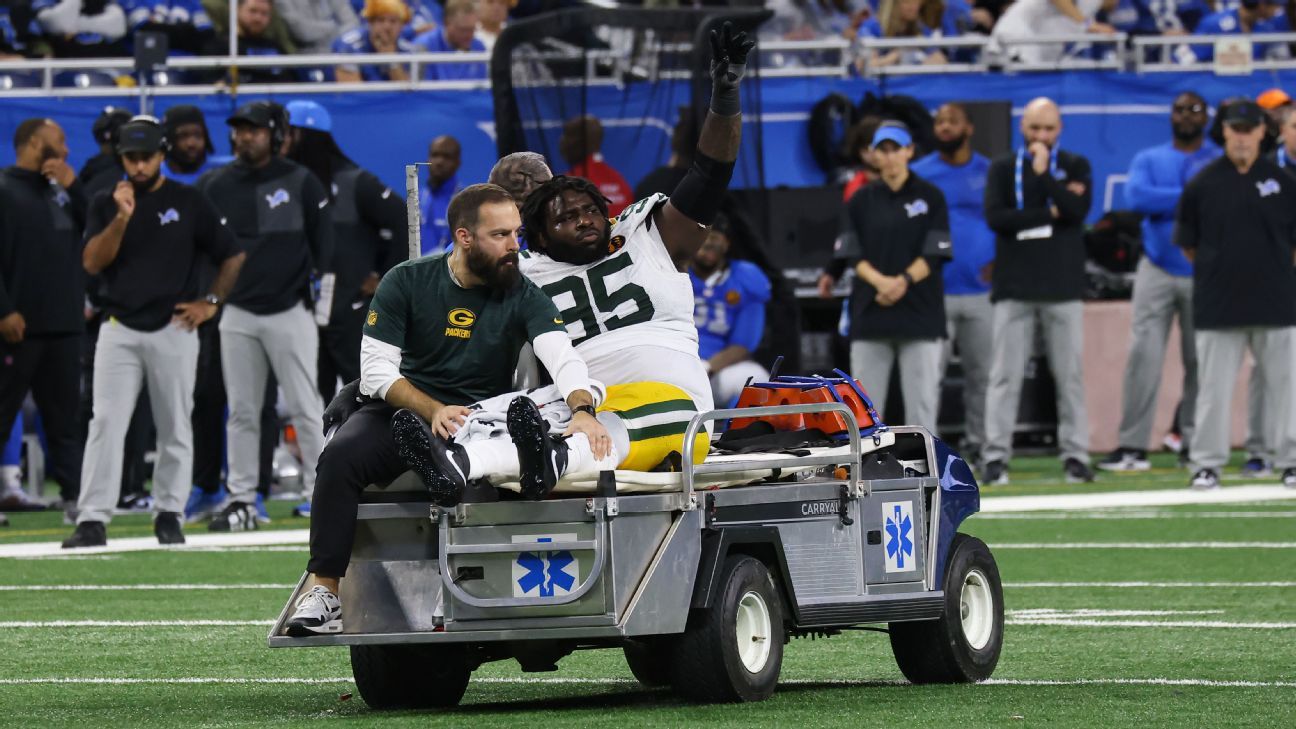 Packers DT Devonte Wyatt (ankle) out for rest of season