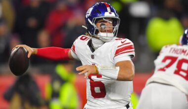 NFL news: Giants' Jaxson Dart takes huge hit vs Patriots