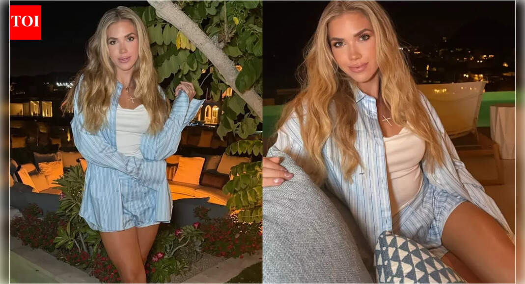 Kansas City Chiefs heiress Gracie Hunt stuns in a relaxed lounge set, shares photos from her peaceful coastal getaway | NFL News