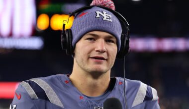 Patriots' Drake Maye Wins Award Following Win Over Giants