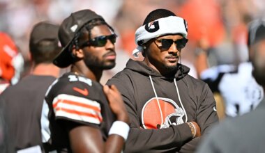 Deshaun Watson returns to Browns practice after Achilles injuries