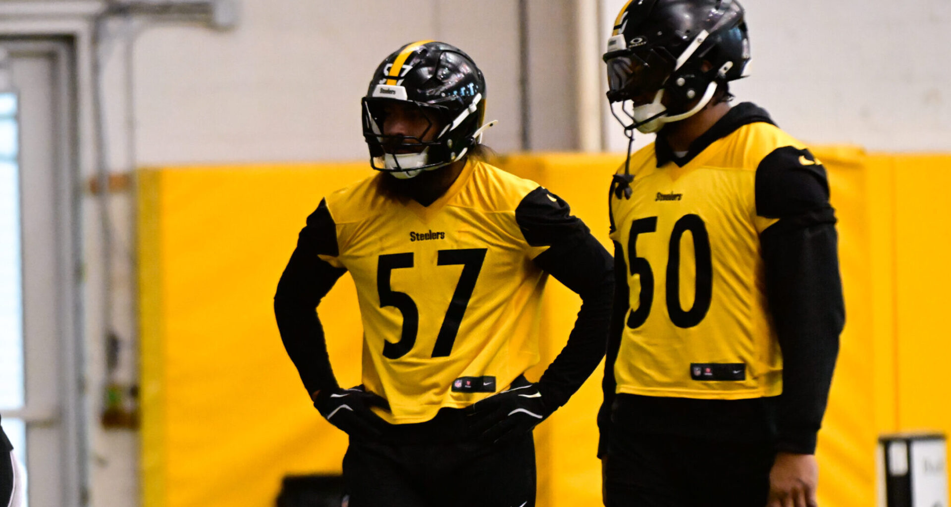 First Look at New Linebacker